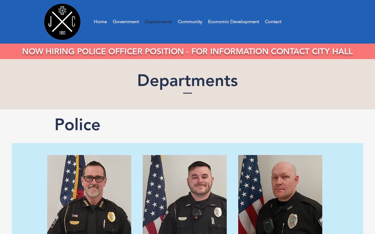 Junction City police arrest records request page for Boyle County bookings