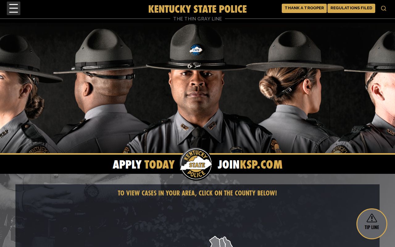 Kentucky State Police cases of interest search for Boyle County investigations